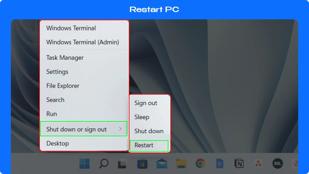 Restart PC